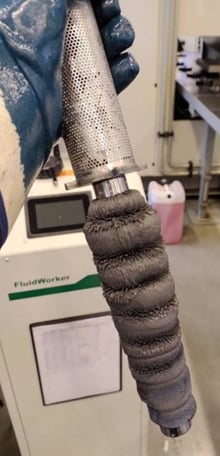 Magnetic filter full