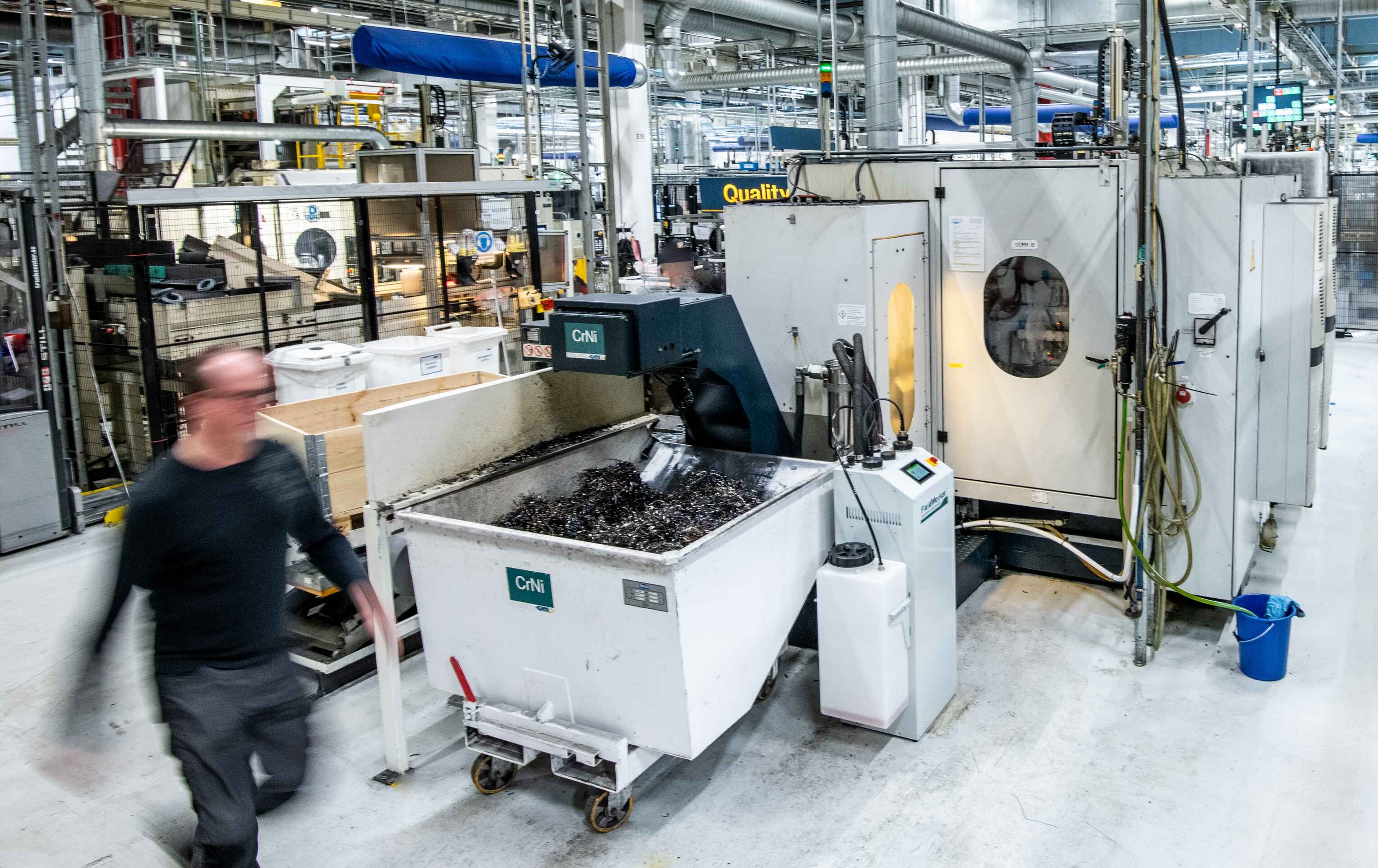 FluidWorker 150 i verkstad