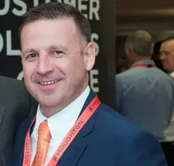 Rob Davey, UK Equipment Business Development Manager vid Houghton PLC